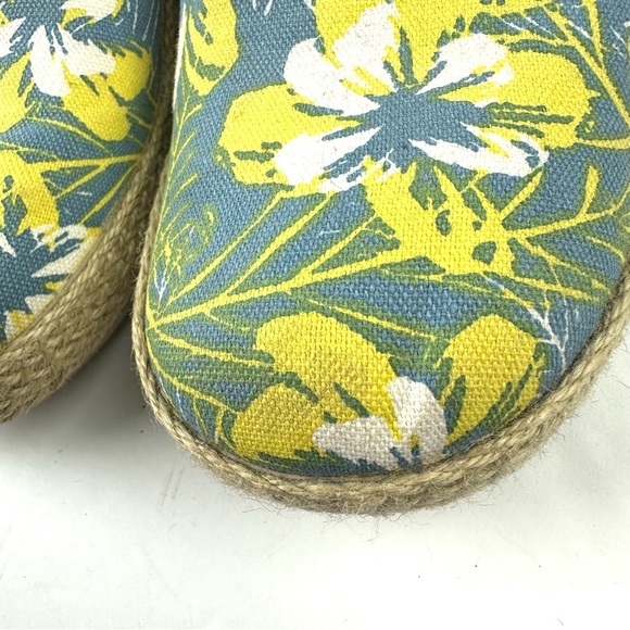 Dansko Victoria Clogs 39 Hawaiin Tahiti Floral Canvas Slip On Shoes Womens - Picture 4 of 12